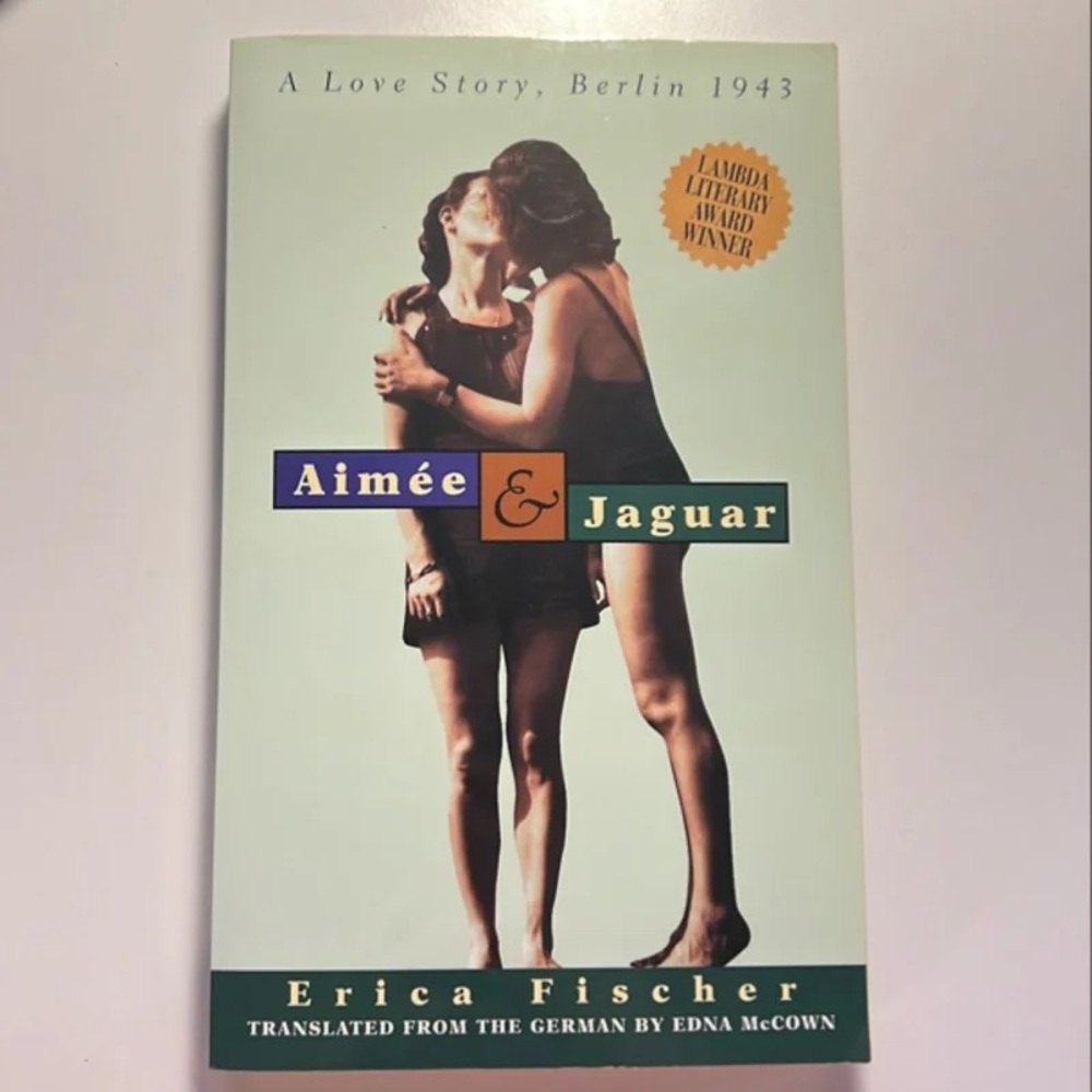 Aimée & Jaguar by Erica Fischer - Pale Green Cover